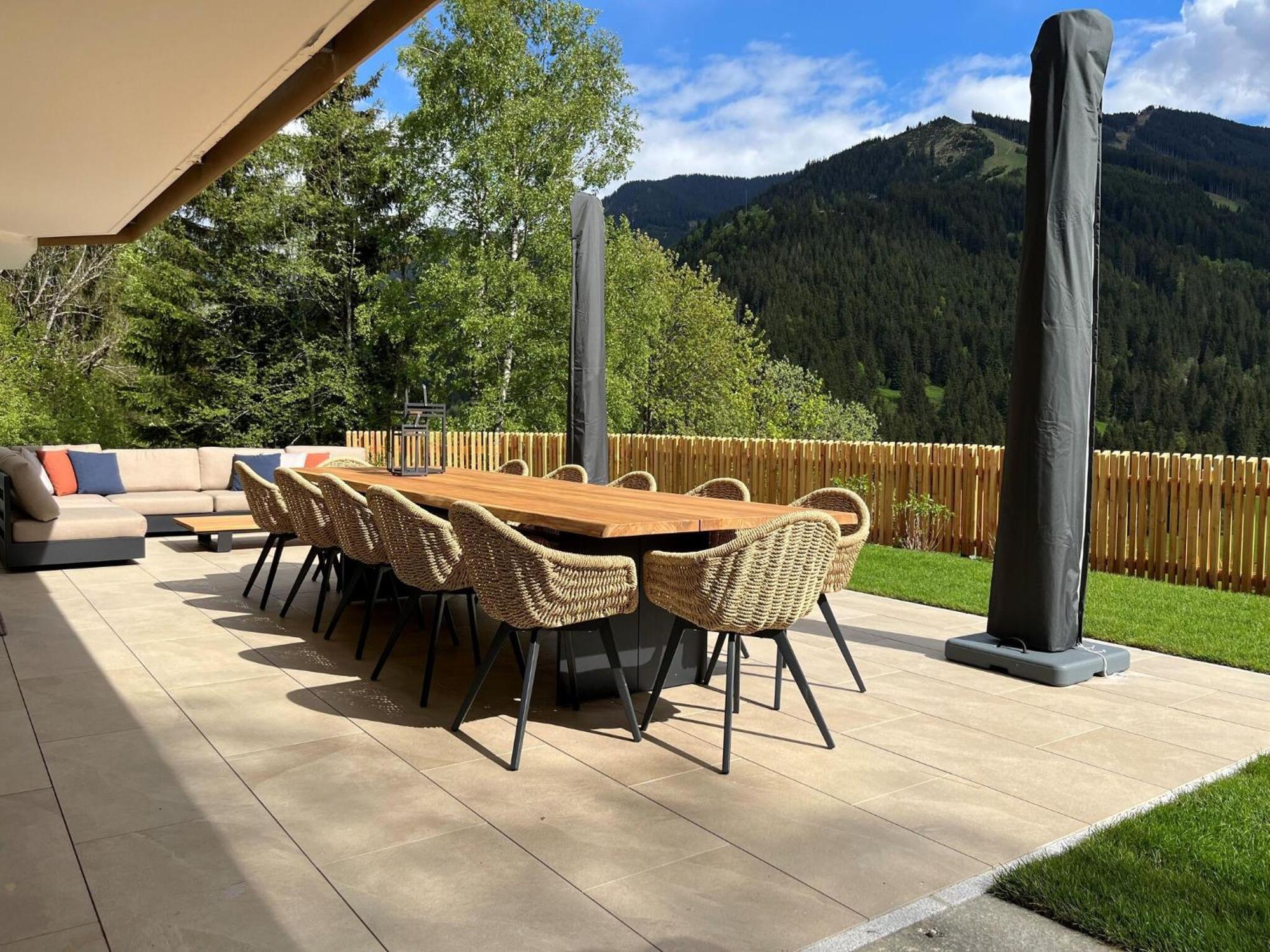 Chalet Huski Viehhofen Saalbach-Hinterglemm Buitenkant foto