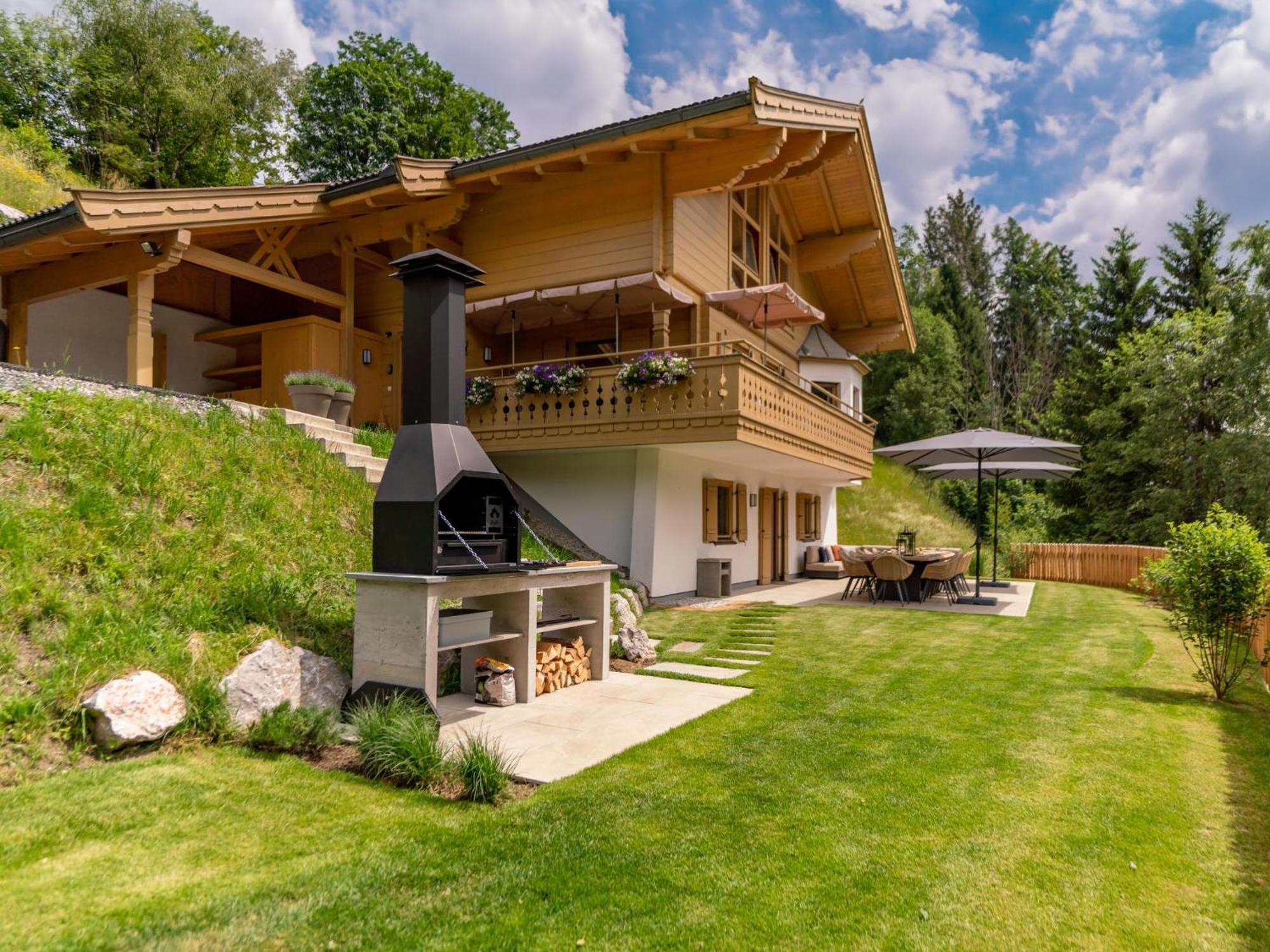 Chalet Huski Viehhofen Saalbach-Hinterglemm Buitenkant foto