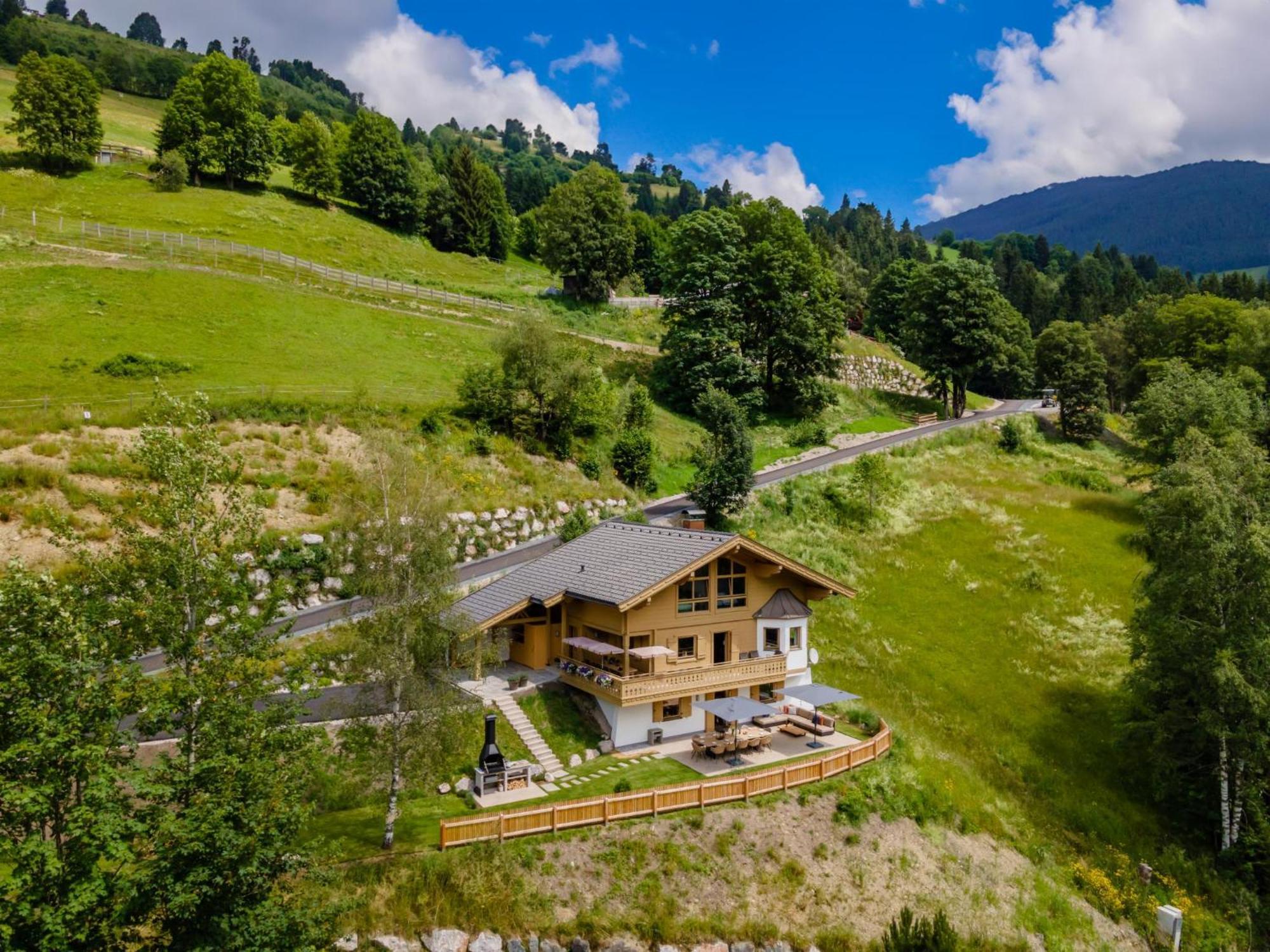 Chalet Huski Viehhofen Saalbach-Hinterglemm Buitenkant foto